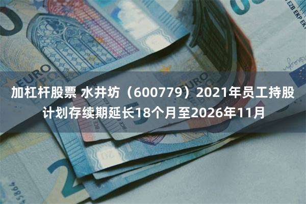 加杠杆股票 水井坊（600779）2021年员工持股计划存续期延长18个月至2026年11月