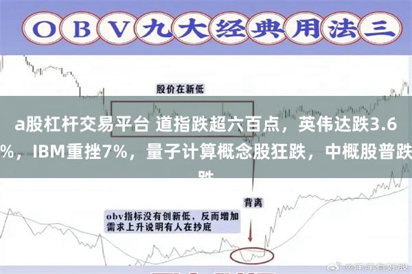 a股杠杆交易平台 道指跌超六百点，英伟达跌3.6%，IBM重挫7%，量子计算概念股狂跌，中概股普跌