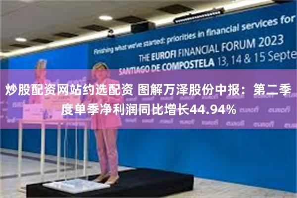 炒股配资网站约选配资 图解万泽股份中报：第二季度单季净利润同比增长44.94%