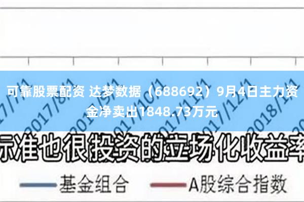 可靠股票配资 达梦数据（688692）9月4日主力资金净卖出1848.73万元