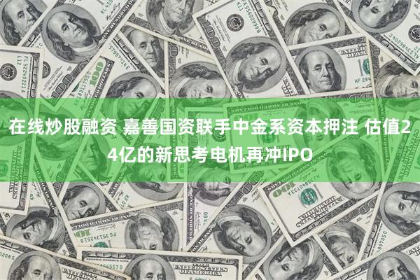 在线炒股融资 嘉善国资联手中金系资本押注 估值24亿的新思考电机再冲IPO